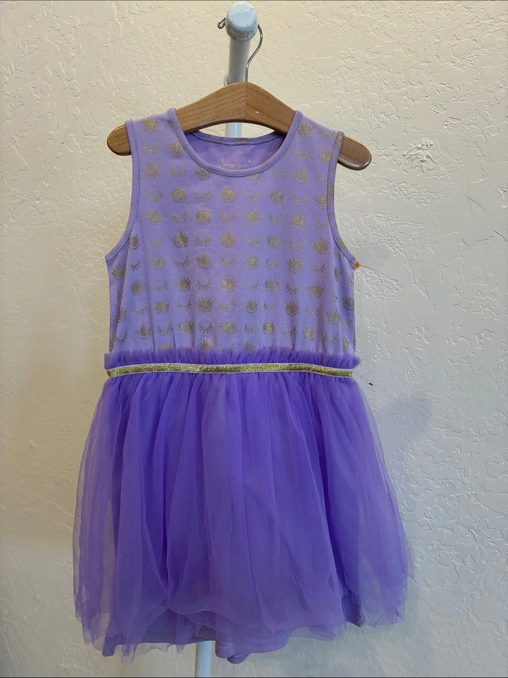 Egg Purple Tulle Princess Dance Costume Dress